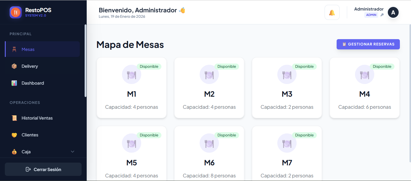 Galería de RestoPOS 3